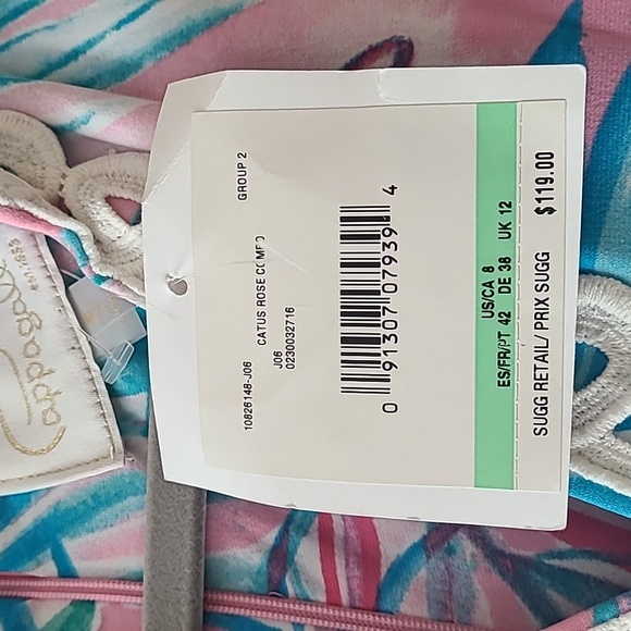 CAPPAGALLA Tropical Caribbean MAXI DRESS SIZE 8 Vintage VIBES 👌 - Picture 2 of 9